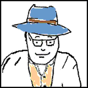 A cartoon of Canyon Dave