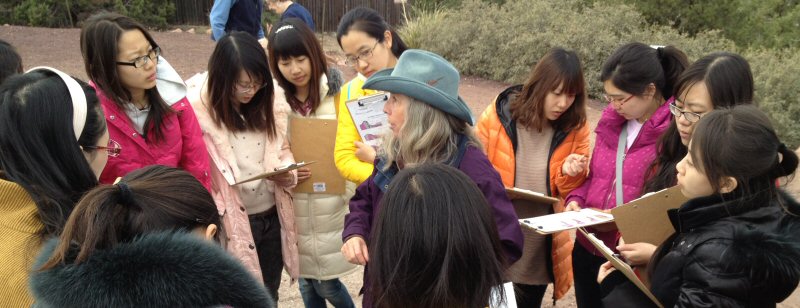 Grand Canyon Tour Company guides explain the geology