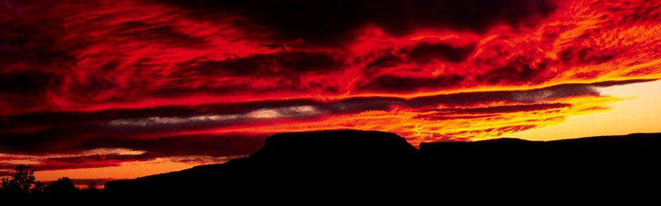 A Grand Canyon sunset